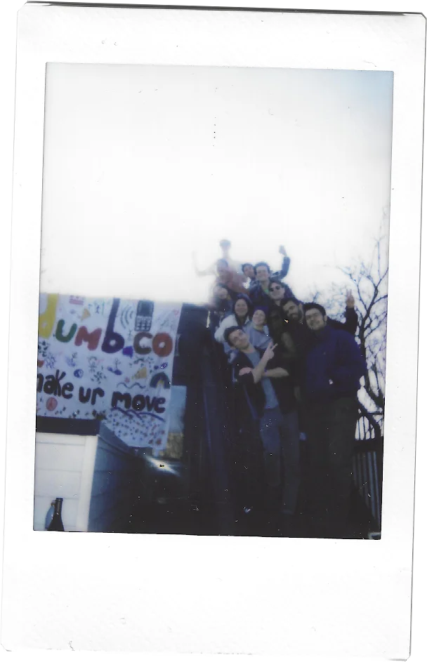 dumb.co team polaroid
